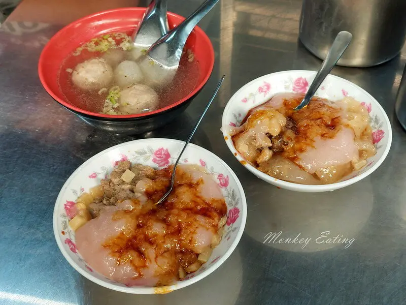 【台中豐原】正老牌豐原肉丸｜廟東夜市肉丸老店，炸肉丸皮Q有嚼勁，豐原人從小吃到大的回憶