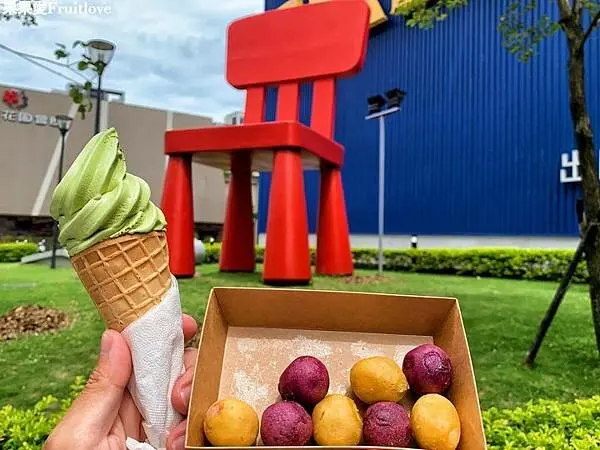 全台IKEA期間限定販售  - 抹茶霜淇淋，還有香Q的地瓜球