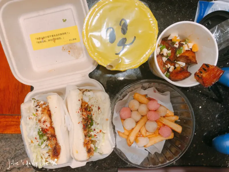 板橋 好初早餐-一擊必初雞腿王三明治套餐-外送、外帶