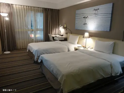 <住。淡水>步行10分鐘就能到達漁人碼頭看煙火!!~承億文旅淡水吹風~