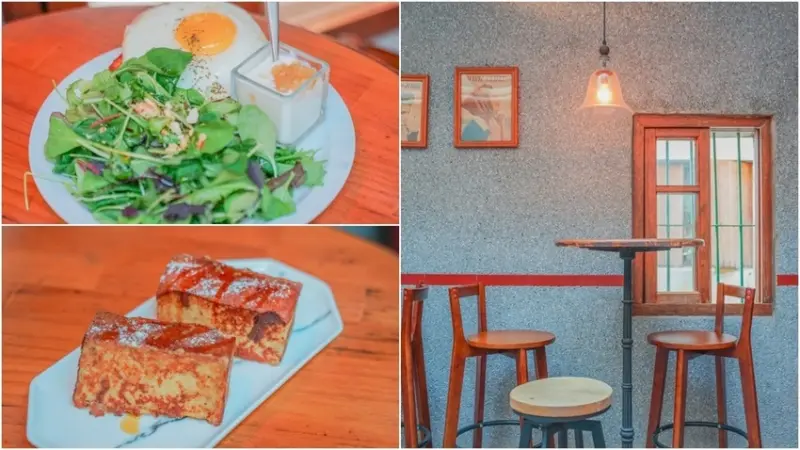 Modern Mode Café ▏結合復古x歐風摩登的大稻埕老宅咖啡廳 清新的中庭戶外區超好拍。迪化街不限時咖啡廳 / 大稻埕美食