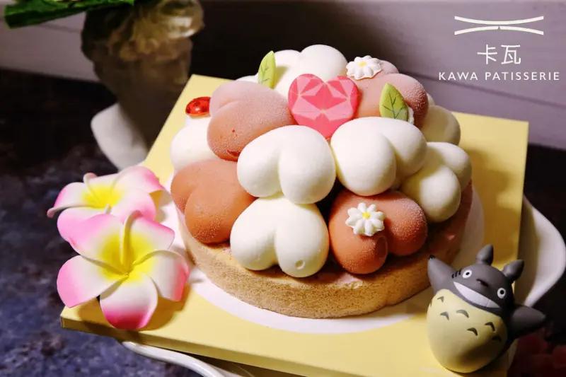 永和冰淇淋蛋糕推薦！卡瓦義式冰淇淋蛋糕，繽紛的水果球，最不一樣的生日蛋糕〜