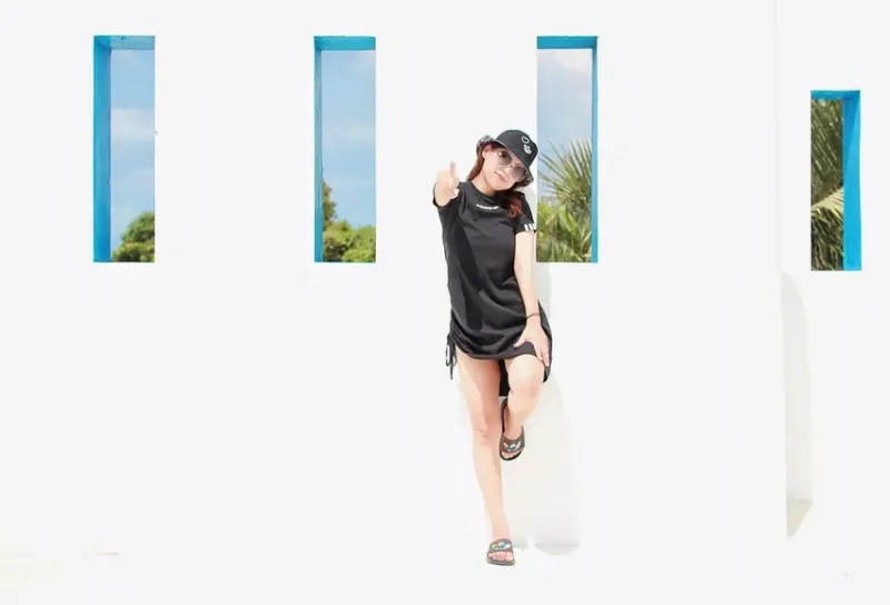 桃園景觀餐廳/新屋卡托米利庭園咖啡，很美的希臘藍白建築，我們終於來朝聖！ - Ann‧榜哥‧生活事務所