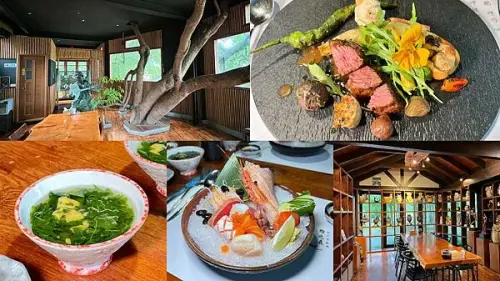 [南投埔里美食] 雕之森樹屋餐廳 無菜單料理 日式料理/鐵板燒 景觀餐廳 #南投旅遊埔里景點 @蛋寶趴趴go