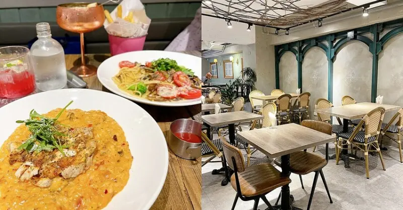 HUN 混，台中一中街平價大份量義大利麵，免費加麵加飯，工業風裝潢，招牌橘醬必吃 - Cyndi love’s 享食天堂