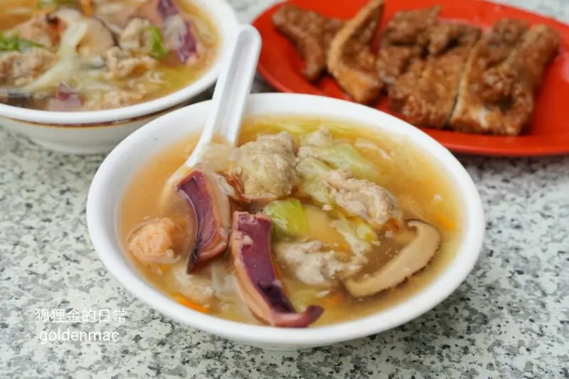 鹿港美食｜生炒五味 鹿港必吃排隊美食之一 在地吃法搭配一塊滷排骨最對味