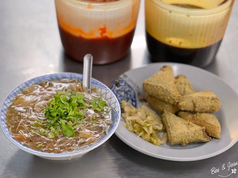 冬山小可愛》霸氣古早味粉圓冰,酥脆青色臭豆腐,料多米粉焿~食尚玩家推薦｜宜蘭冬山必吃美食小吃