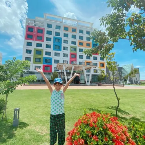 L’arc Hotel南科贊美酒店第二彈,超完美親子套裝行程~阿嬤的菜園焢窯/ 釣魚趣/ Bar L’arc池畔酒吧/虹橋港式