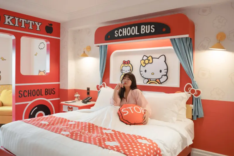 高雄住宿｜漢來大飯店 三麗鷗主題房-讓人少女心爆發的三麗鷗沉浸式住宿體驗，可愛到不想退房 - 大妹 Damei｜台北咖啡廳、韓國旅遊、台北美食、台灣旅宿