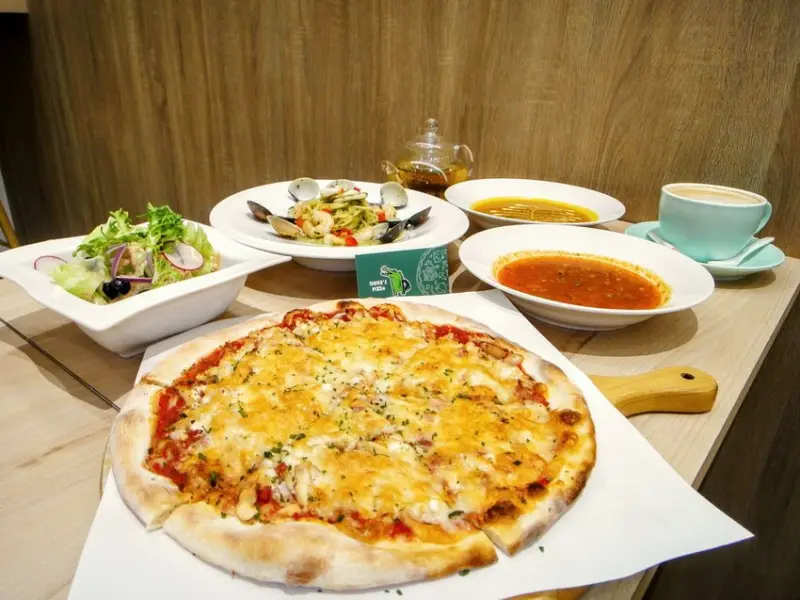 【美食】「DUKE'S PIZZA 頂級義式薄皮披薩 三重店」，三重Pizza推薦、義大利麵推薦、台北橋聚餐推薦 附菜單