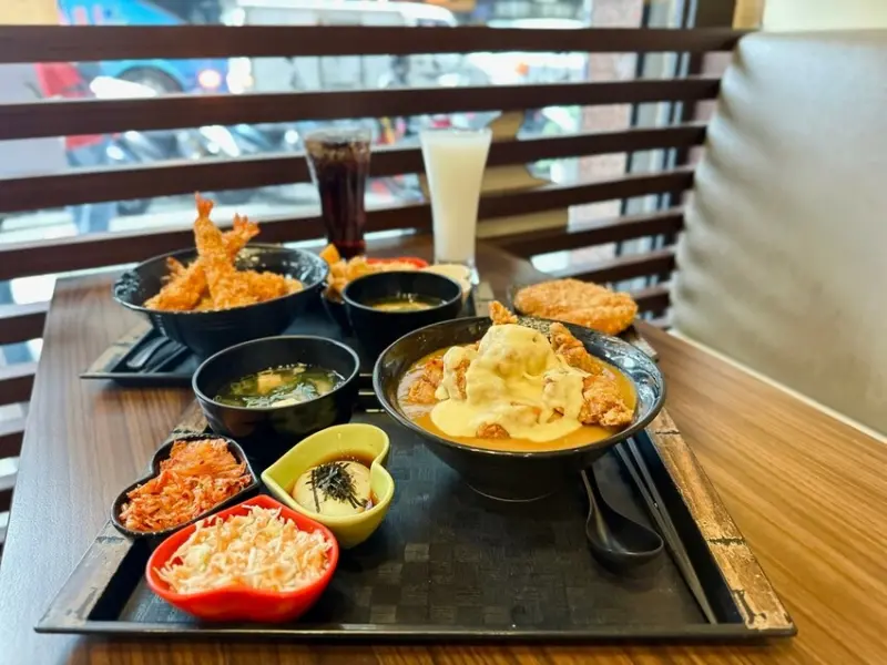 【台北中山站美食推薦】「新丼」讓你心動的大份量高CP值創意起司丼飯︱還有無敵炸豬排
