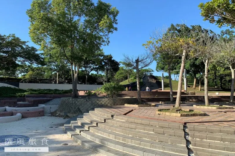 桃園景點／「龍潭運動公園」免費夏日戲水公園，還有軍機展示！