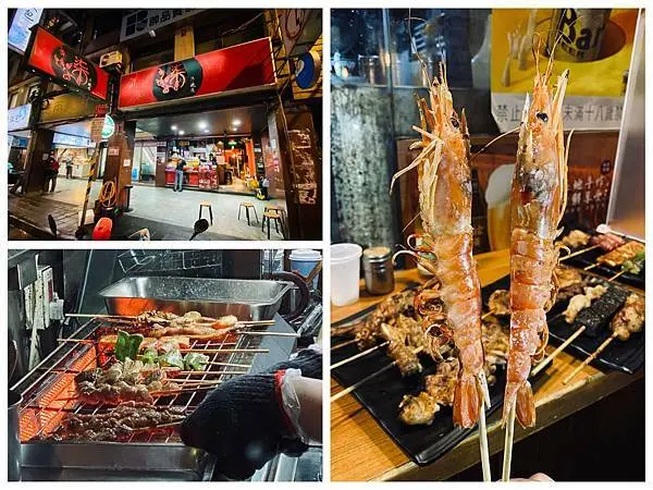 【台北中山】柒串燒屋長安店，Google評論2000則高達4.5分的平價美食，冬天就是要和朋友一起吃火熱的串燒！中山區/善導寺/條通美食