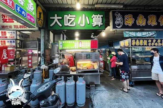 【台菜】新北新莊 大吃小算 中平美食廣場 二十年老店 香氣四溢好逼人