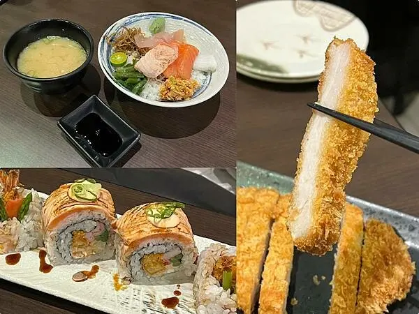 （台北丼飯）東嘉祥丼飯～松江南京巷弄人氣日本料理！澎派生魚片、毛毛蟲壽司、現炸厚豬排～東嘉祥菜單