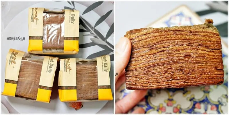 娜米拉烘焙坊｜頂級巧克力千層生乳吐司，層次分明、口感濃郁，讓你在家也能享受剛出爐的美味！