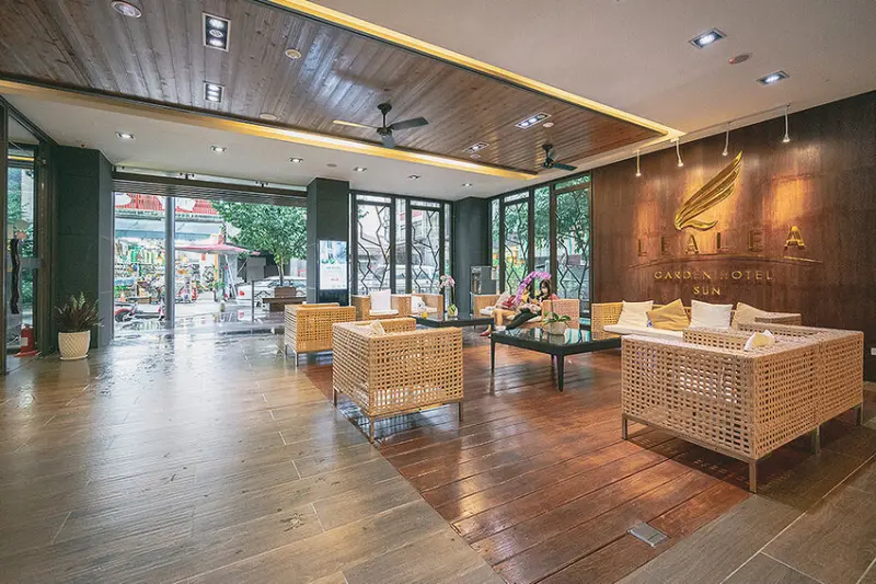 南投．日月潭 | 力麗哲園日潭館 Lealea Garden Hotel Sun | 半開放式 check-in 空間，享受小巧、精緻的度假