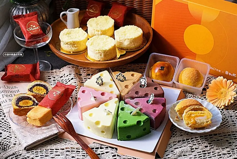 少女心噴發！台中七彩乳酪蛋糕一次吃得到7種口味，還有招牌小爆漿乳酪蛋糕、聯名利記年節禮盒，這麼美麗的甜點絕對讓你送禮體面！！