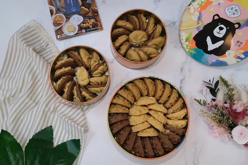 【曲奇餅乾推薦】鴻鼎菓子-噠啵曲奇,香酥綿密不甜膩,獨家曲奇包心技術的「可可歐蕾」超喜歡,噠啵曲奇 Double驚喜!