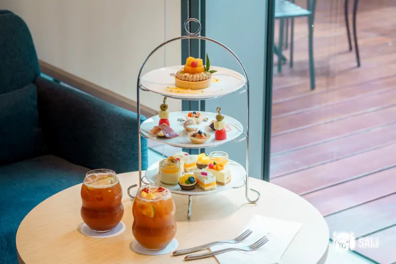 裕元花園酒店｜台中甜點，平價輕奢雙人午茶盛宴 夏日練習曲