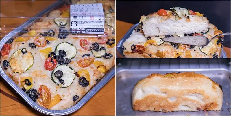 【好市多開箱文-熟食區】蕃茄櫛瓜麵包.佛卡夏.烤過酥酥脆脆更好吃