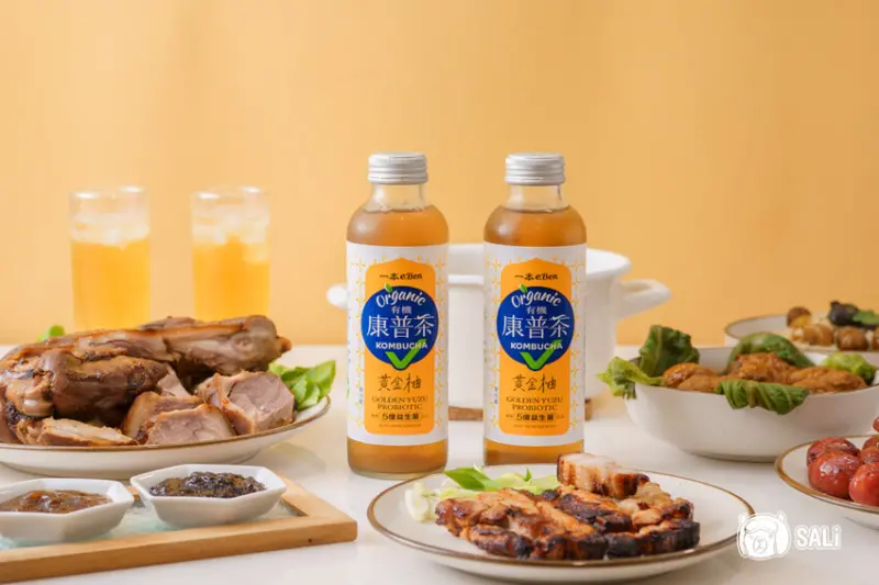 一本有機 康普茶 皇金柚｜好市多新品獨家販售，清香微甜，好菌隨時補充 - 莎笠，小日子