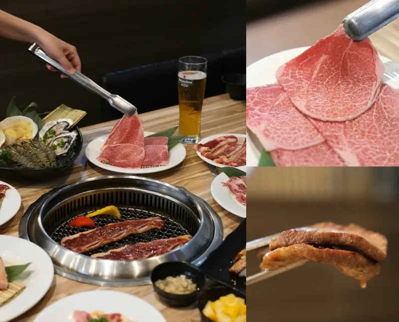 台中美食|吃到飽品牌「烤狀猿」霸氣升級登場，千元就能享受頂級A5日本和牛無限放題 !肉依小姐吃什麼