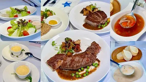 [大安區美食] 星辰牛排 40年老牌牛排館 西餐廳 人均$1500品質+份量雙贏！#東區美食 國父紀念館美食 華視美