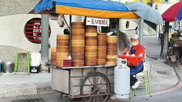 新北市三重區二重國小小籠包｜５０年老字號路邊小籠包店，附近居民從小吃到大