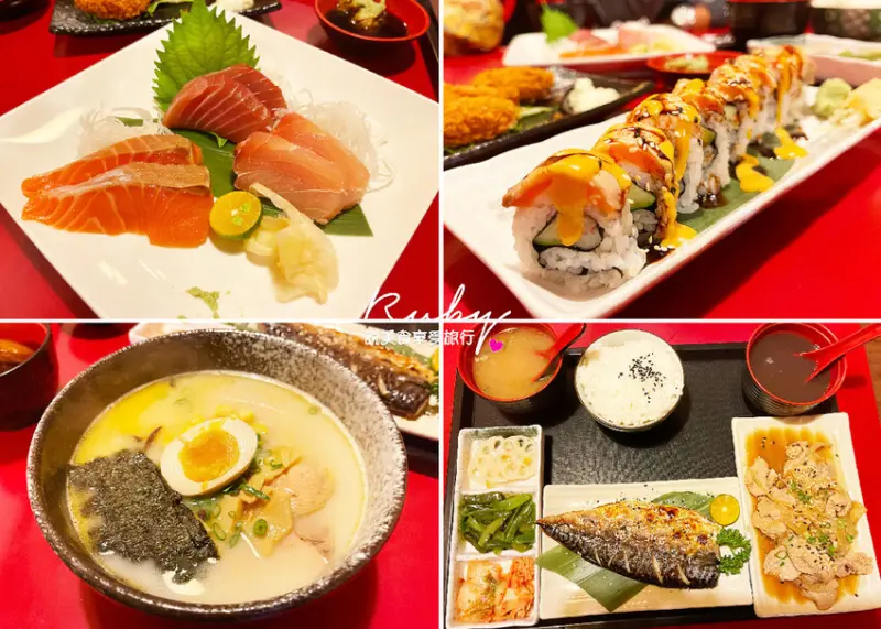 【新北板橋美食】八八食堂，夏威夷捲份量十足，生魚片厚實新鮮，平價日式料理，一個人吃也無負擔(近捷運板橋站)｜ Ruby說美食享受旅行(@tour_ruby530)