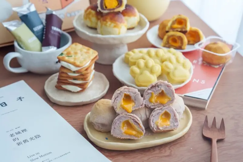 三統漢菓子｜端午送這盒超有面子！芋泥流心酥爆漿登場，超狂5公分厚內餡太欠吃～