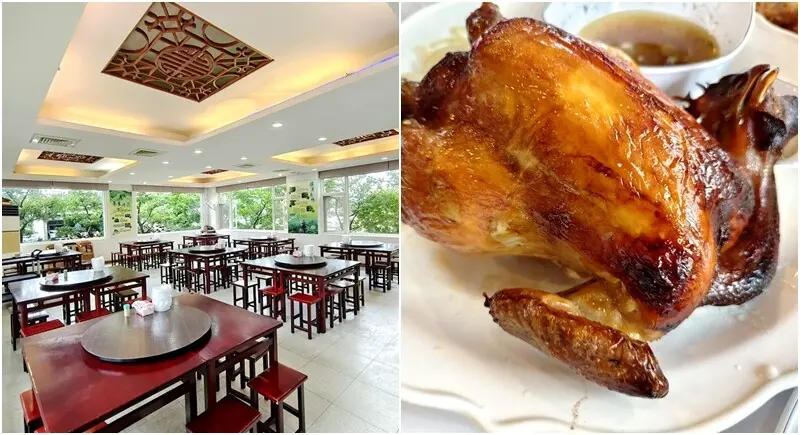 大嵌城甕缸雞》純正放山雞  皮脆肉質不柴有口感   淋上雞油超滿足  食尚玩家媒體熱訪