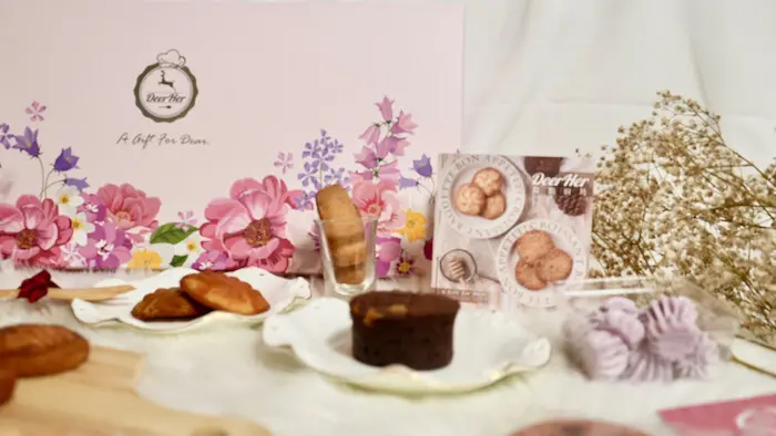 [開箱] DeerHer 甜點廚坊｜彰化甜點工作室～客製化喜餅推薦！免費喜餅試吃資訊