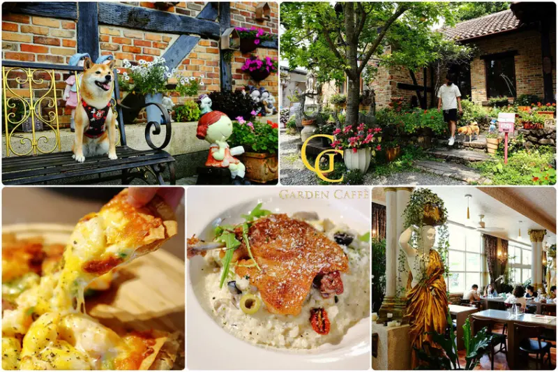 超夢幻必訪南投咖啡廳！歐洲童話風格造景，雕像打造唯美花園，讓人快門按不停！