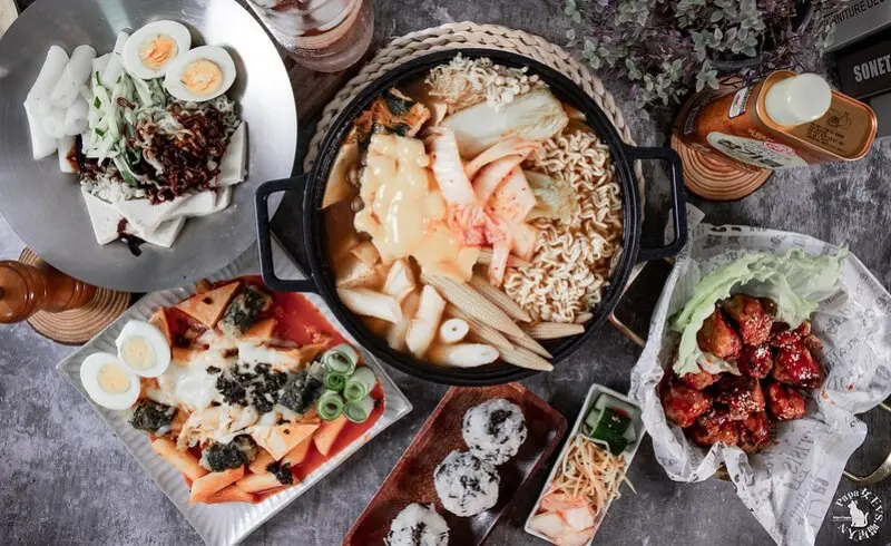 韓式蔬食料理包！想吃的韓式炸醬麵 韓式炸雞 部隊鍋 起司辣炒年糕 登場(素可食) 別等了