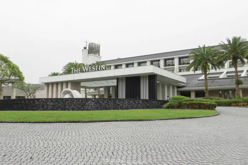 【桃園飯店】大溪威斯汀酒店，南洋風戶外泳池，海島度假感。帶著寶寶一同入住！