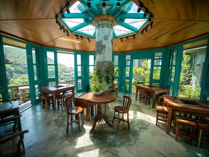  九份老街美食推薦：阿妹茶樓/ WalkerLand窩客島整理提供 未經許可不可轉載