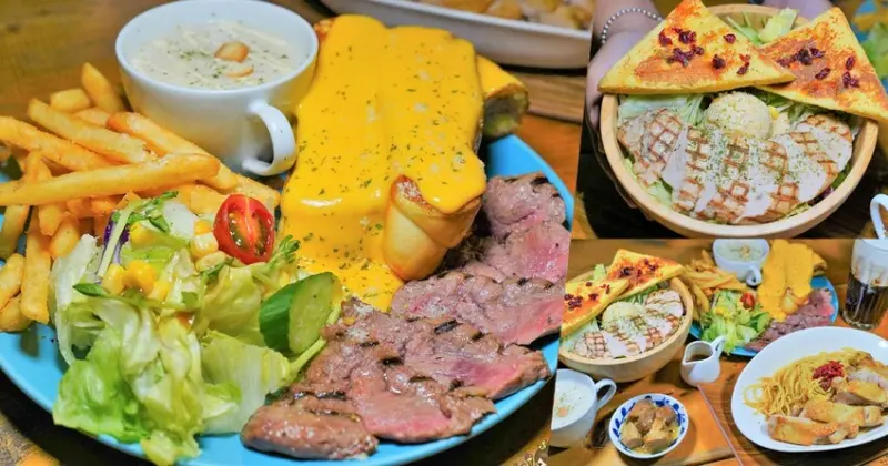 台中景點美食推薦必吃 禾間糧倉 大份量澎派餐點，科博館.勤美草悟道.審計新村美食 - 跟著尼力吃喝玩樂＆親子生活