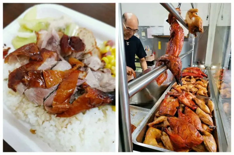 土城站 |長鴻香港燒臘  在地排隊名店  晚來就吃不到鴨腿  最愛化皮燒肉及脆皮烤鴨