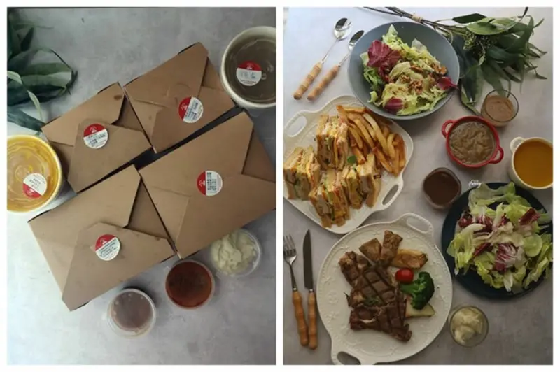 台北福華大飯店麗香苑 西式套餐饗宴 在家享用 法式碳烤肋眼牛排 豬排三明治 - ifunny 艾方妮的遊樂場