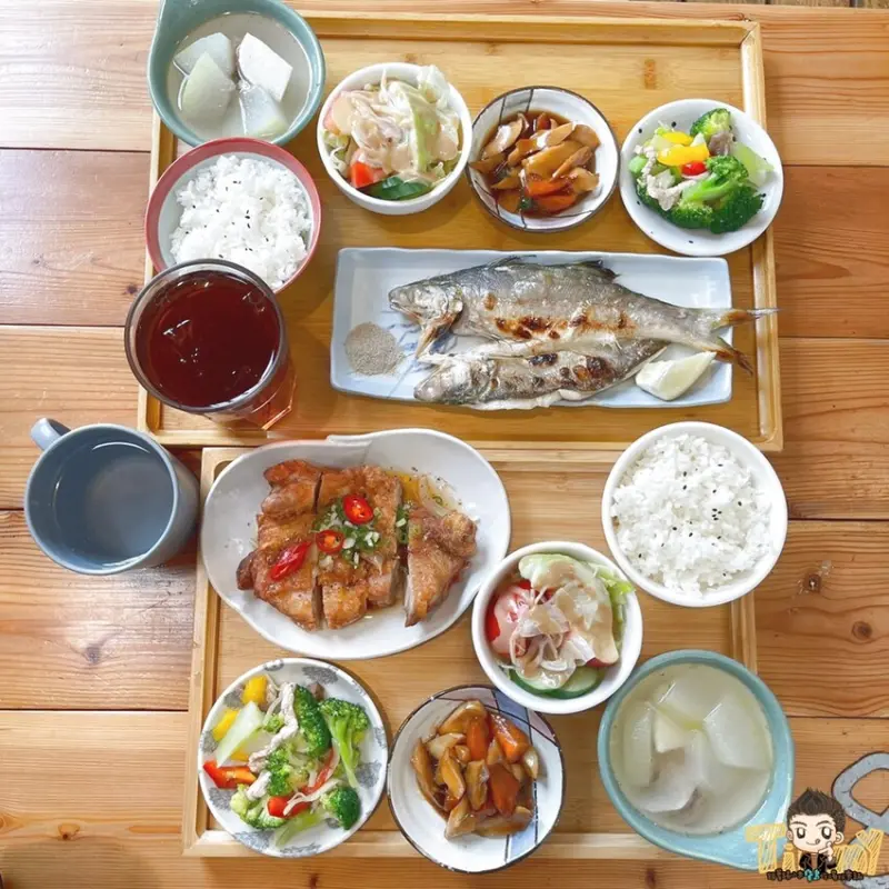 在老宅裡享用家常功夫菜。小確幸的美味料理