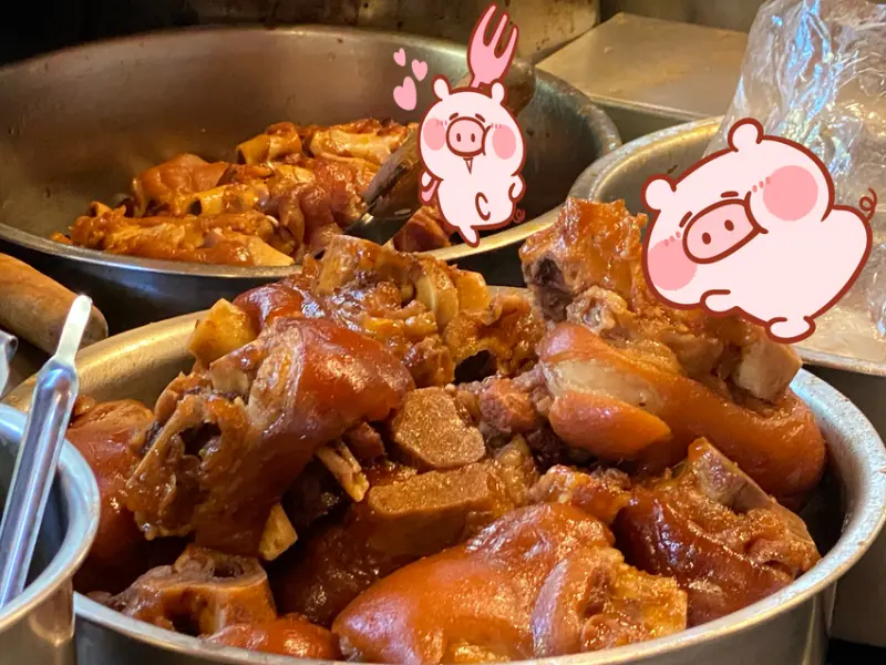 【台中 小吃】南屯蕭爌肉飯，透早的早餐就該吃爌肉飯+手工辣椒必備！！