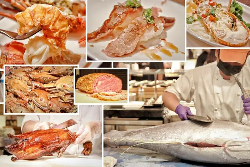 台北吃到飽/豐FOOD海陸百匯，全台CP值爆表的龍蝦之夜，就在大直典華 - Ann‧榜哥‧生活事務所