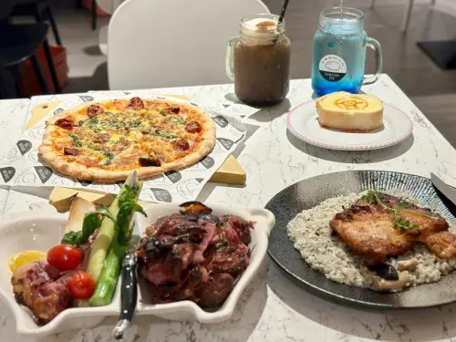 【台北大安美食】 豬跳舞小餐館：大口吃肉、大口喝酒、美味的義大利麵、披薩、德國豬腳︱國父紀念館站交通、評價、菜單