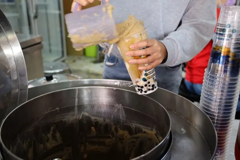  大甲鎮瀾宮小吃推薦：一路發綠豆沙/ WalkerLand窩客島整理提供 未經許可不可轉載