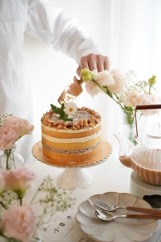 Nozomi Bakery&Patisserie－芋頭控不要錯過的母親節限定蛋糕！滿滿濃郁芋泥和香草奶酪內餡，蛋糕台北蛋糕推薦