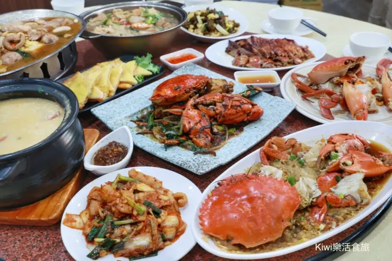 台中美食推薦大祥海鮮燒鵝餐廳｜五星活蟹料理，紅蟳鮮蝦粥、招牌燒鵝必點！ - Kiwi 樂活食旅