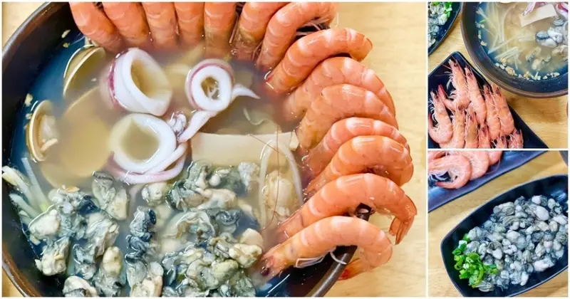 台南超人氣宵夜 滿滿新鮮海鮮吃到痛風也甘願的海產粥！【佰九海產粥】台南美食│台南宵夜│台南小吃│台南海產粥│台南旅遊│新光三越新天地周邊