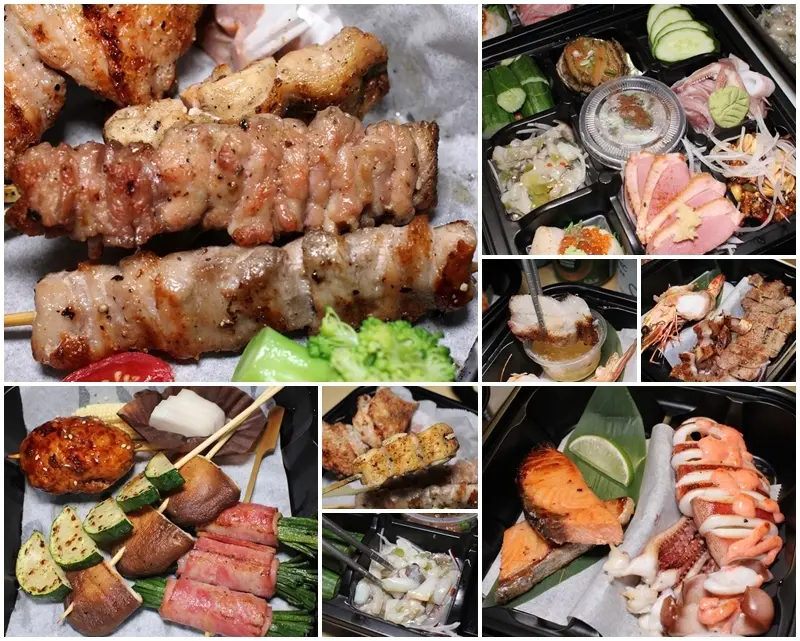 鳥久居酒屋|日本料理外帶特餐期間限定九宮格下酒菜串燒烤物超豐富(桃園清酒專賣店)