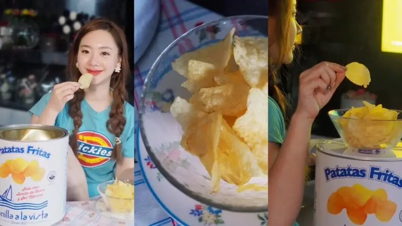 西班牙油漆桶馬鈴薯片《Bonilla a la Vista》成分只有馬鈴薯、橄欖油、海鹽！ IG 爆紅派對必買進口洋芋片推